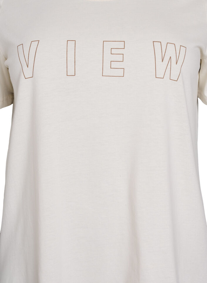 FLASH - T-shirt with motif, Vanilla, Packshot image number 2