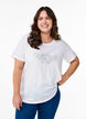 FLASH - T-shirt with motif, White, Model image number 0