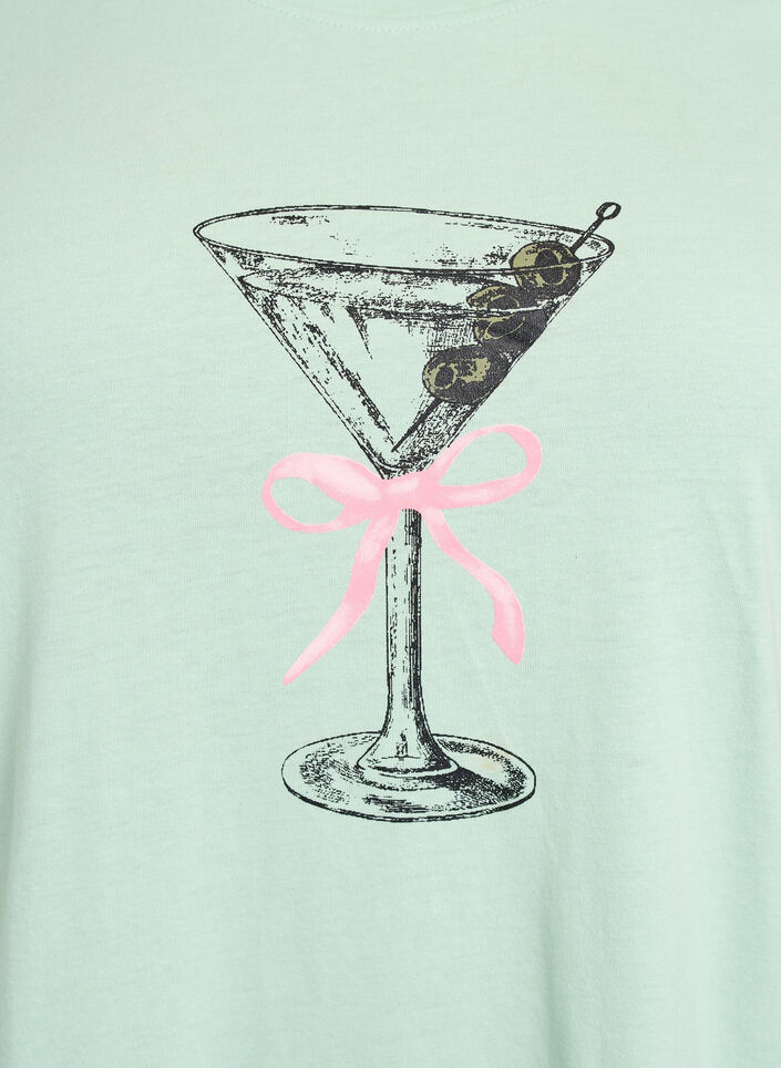 FLASH - T-shirt with motif, Green, Packshot image number 2