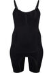 Shapewear bodysuit with opening at the bottom, Black, Packshot image number 0