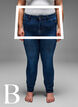 Slim fit jeans with a regular waist, Dark Blue, Model image number 1