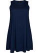 Sleeveless A-line dress, Blue, Packshot image number 0