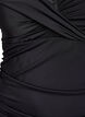 Swimsuit with underwire and ruched effect, Black, Packshot image number 2