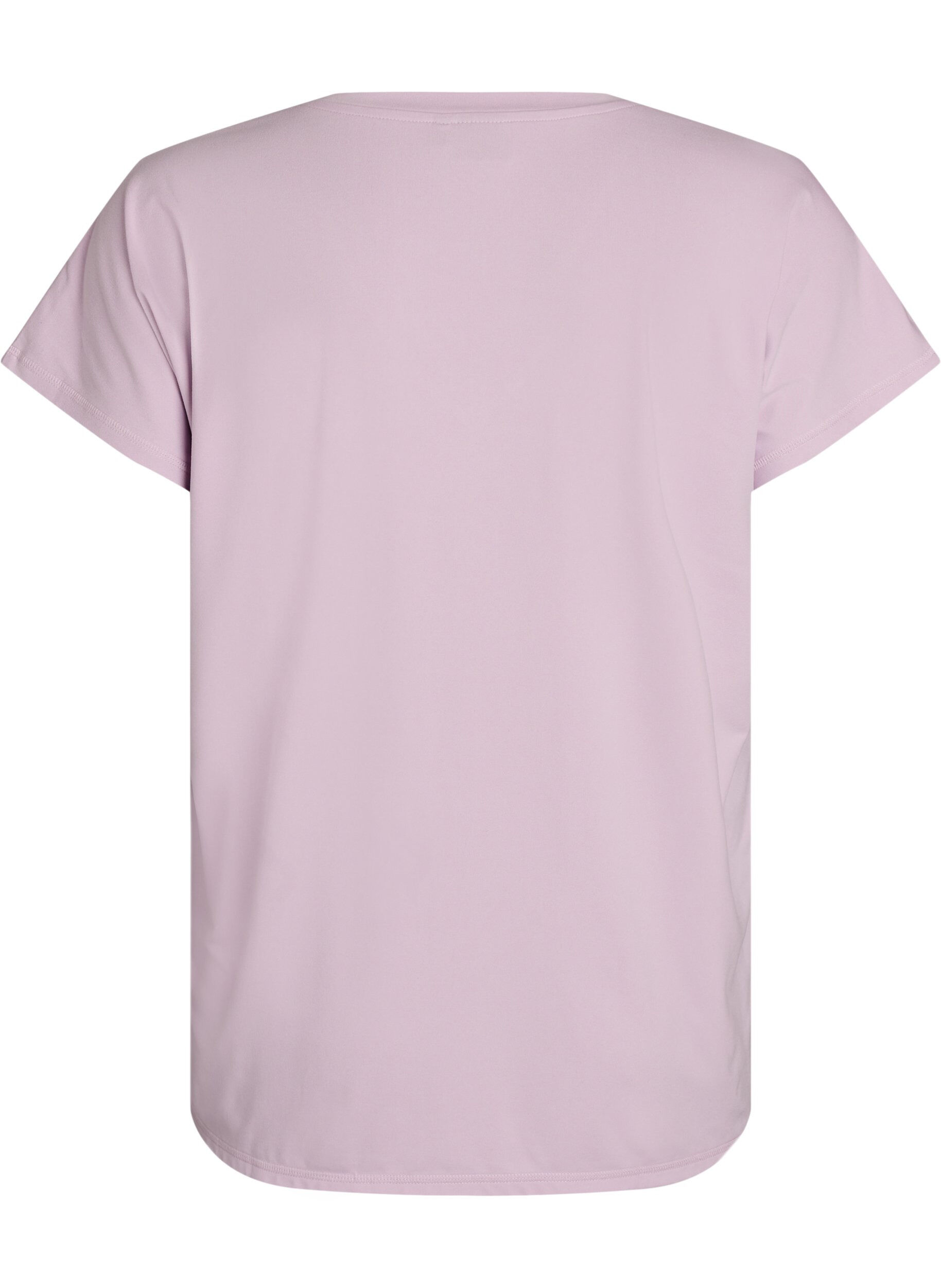 ZizzifashionLoose training t-shirt with v-neck, Purple, Packshot image number 1