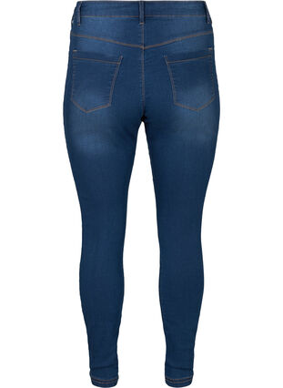 Trousers, Blue denim, Packshot image number 1