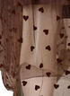 Midi tulle skirt with hearts, Brown, Packshot image number 3