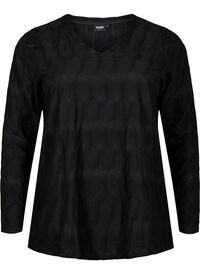 FLASH - Long sleeve blouse with structure
