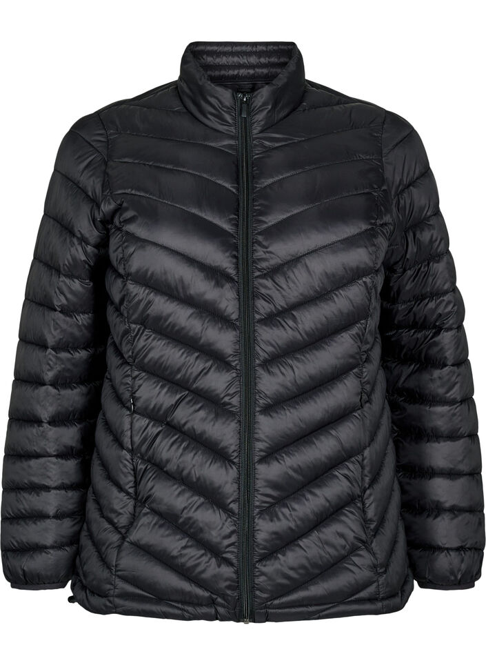 Lightweight jacket with pockets, Black, Packshot image number 0