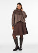 Jumper with Nordic pattern, Brown, Model image number 1