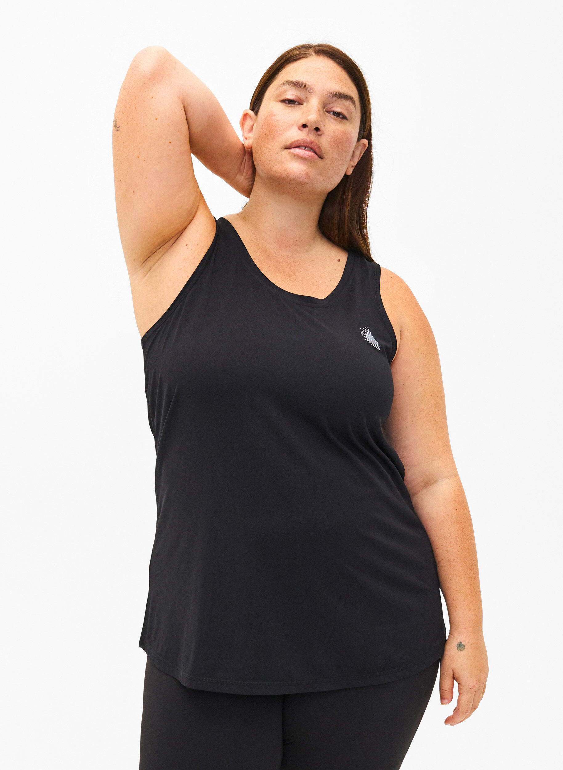 Zizzifashion Training top with a round neck, Black, Model image number 0