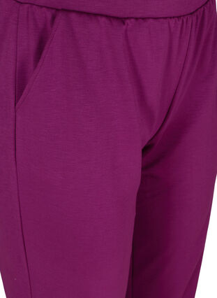 Sweatpants with pockets, Dark Purple, Packshot image number 2