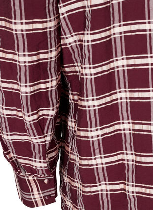 Checked shirt with puff sleeves, Port Royal Check, Packshot image number 3