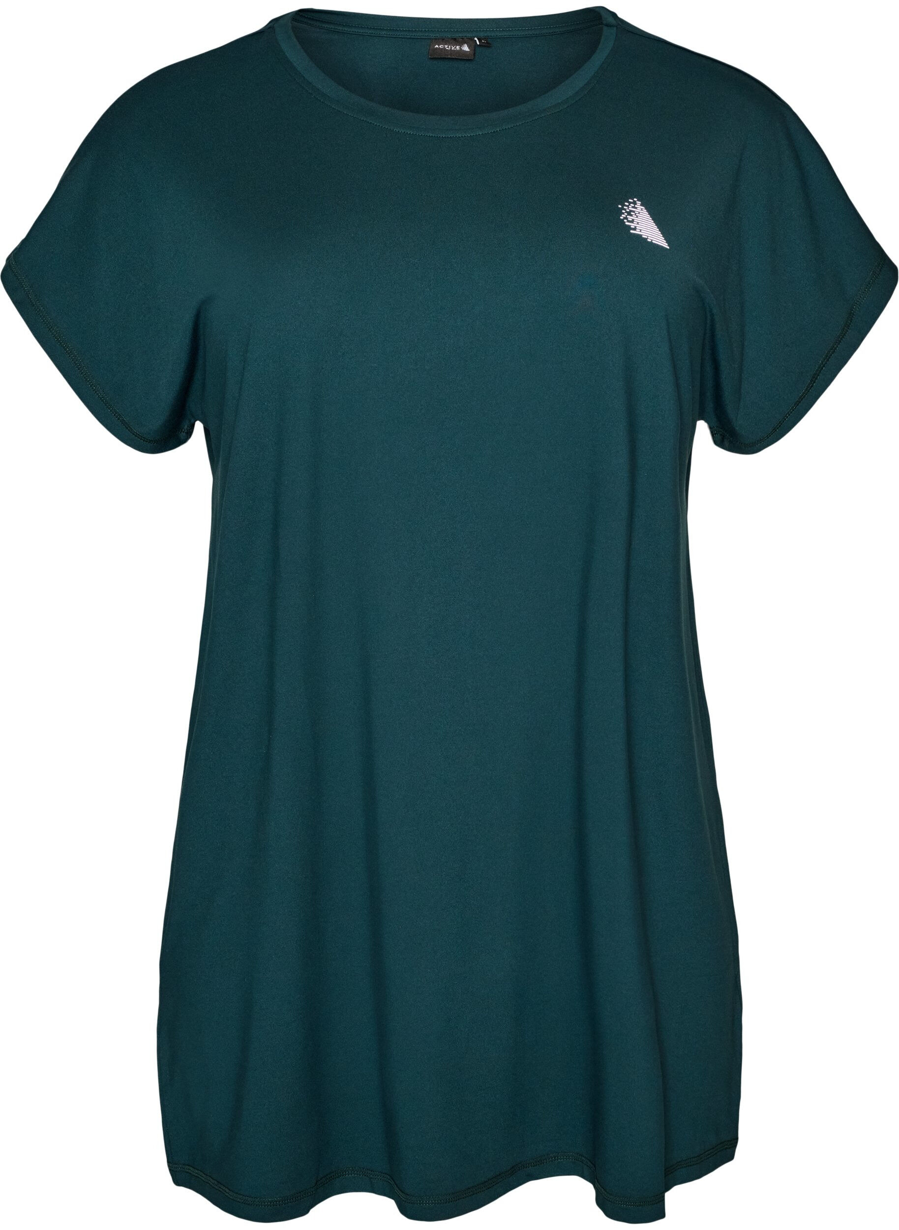 ZizzifashionLong training t-shirt, Green, Packshot image number 0