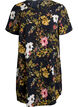 Dress with print and short sleeves, Black, Packshot image number 0