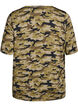 T-shirt with TENCEL&trade; Lyocell and camouflage print, Green, Packshot image number 1