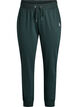 Loose workout trousers with pockets, Green, Packshot image number 0