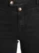 Regular fit Gemma jeans with high waist, Black, Packshot image number 2