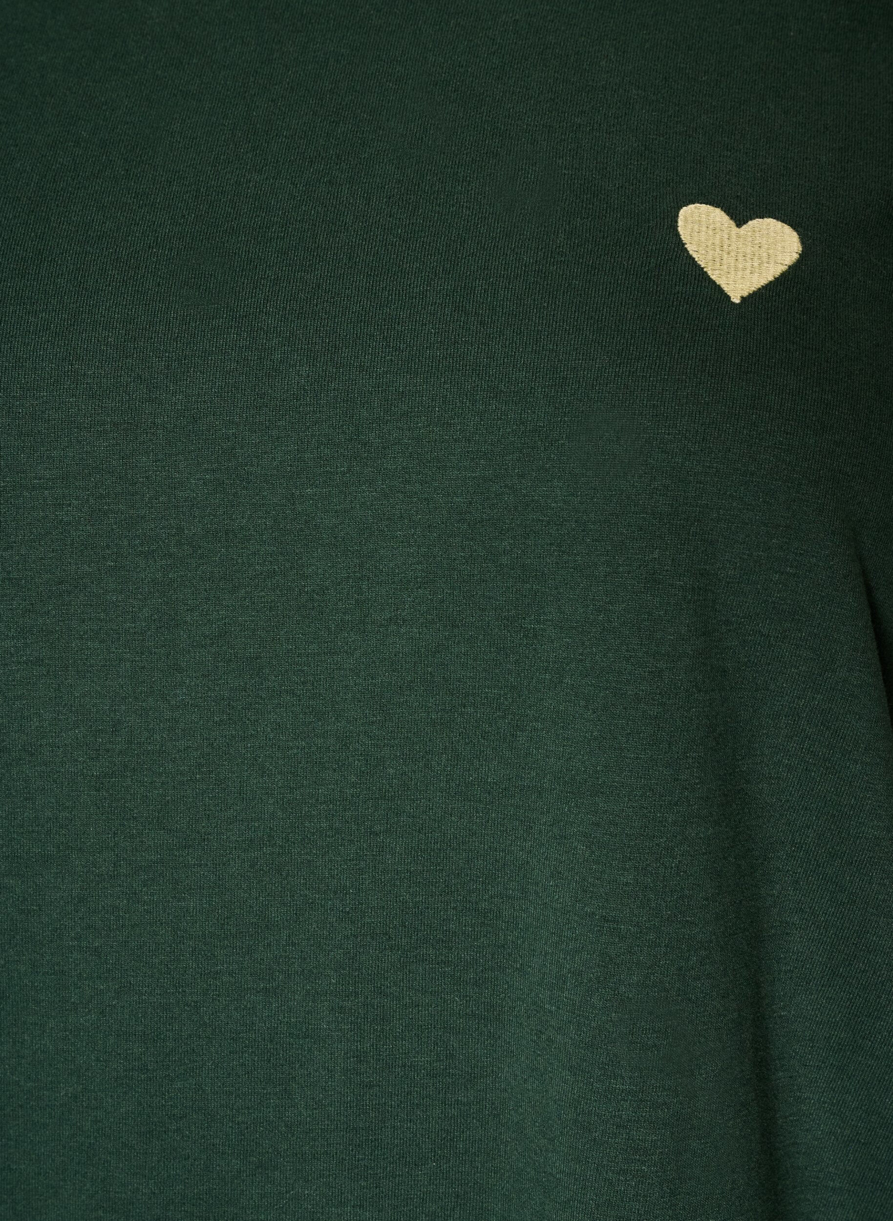 ZizzifashionT-shirt with motif, Green, Packshot image number 2