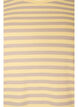 Striped T-shirt with ribbed texture, Yellow, Packshot image number 2
