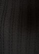 Textured jersey blouse with a balloon silhouette, Black, Packshot image number 2