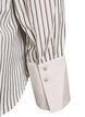 Loose striped shirt with wide cuffs, White, Packshot image number 3