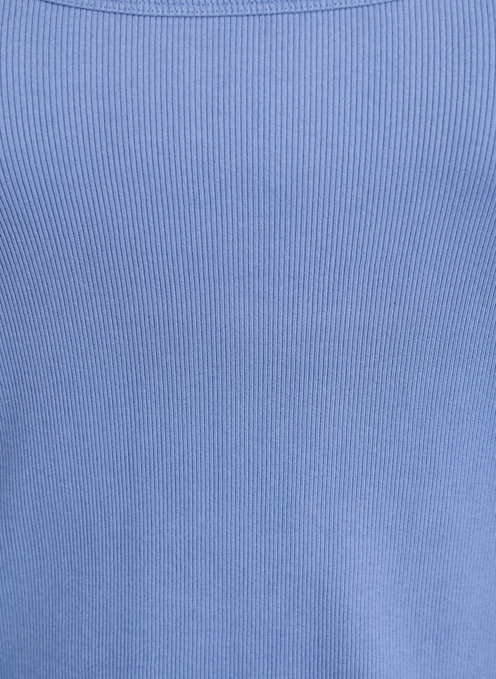 Rib top with square neckline, Purple, Packshot image number 2