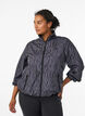 Running jacket with a high neck and adjustable hem, Grey, Model image number 0