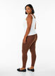 Basic leggings in viscose, Brown, Model image number 2
