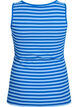 Striped tank top with a rib structure, O. Air Daphne Stripe, Packshot image number 1