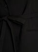 Blazer with detachable tie belt, Black, Packshot image number 2