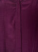 Blouse with ruffle collar and ruching, Purple, Packshot image number 2