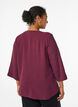 Blouse with 3/4 sleeves, Dark Bordeaux, Model image number 2