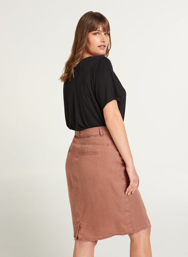 Lyocell skirt, Clover, Model image number 1