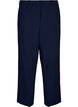 Tailored trousers with a high waist and straight fit, Blue, Packshot image number 1