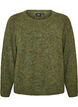 Loose round neck jumper, Green, Packshot image number 0
