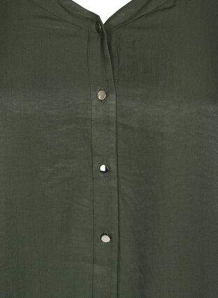 3/4-sleeved tunic with buttons, Deep Depths, Packshot image number 2