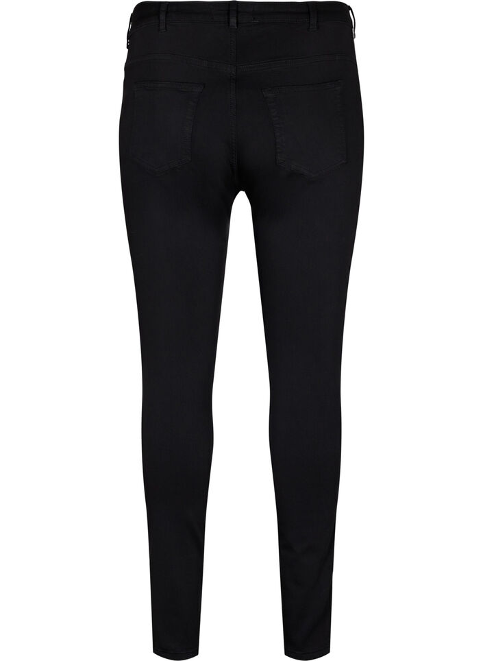 Stay Black Amy jeans with a high waist, Black, Packshot image number 1