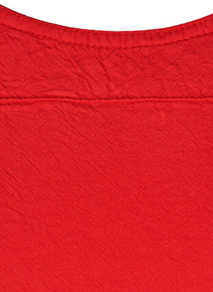 Blouse with elastic band, Lipstick Red, Packshot image number 2