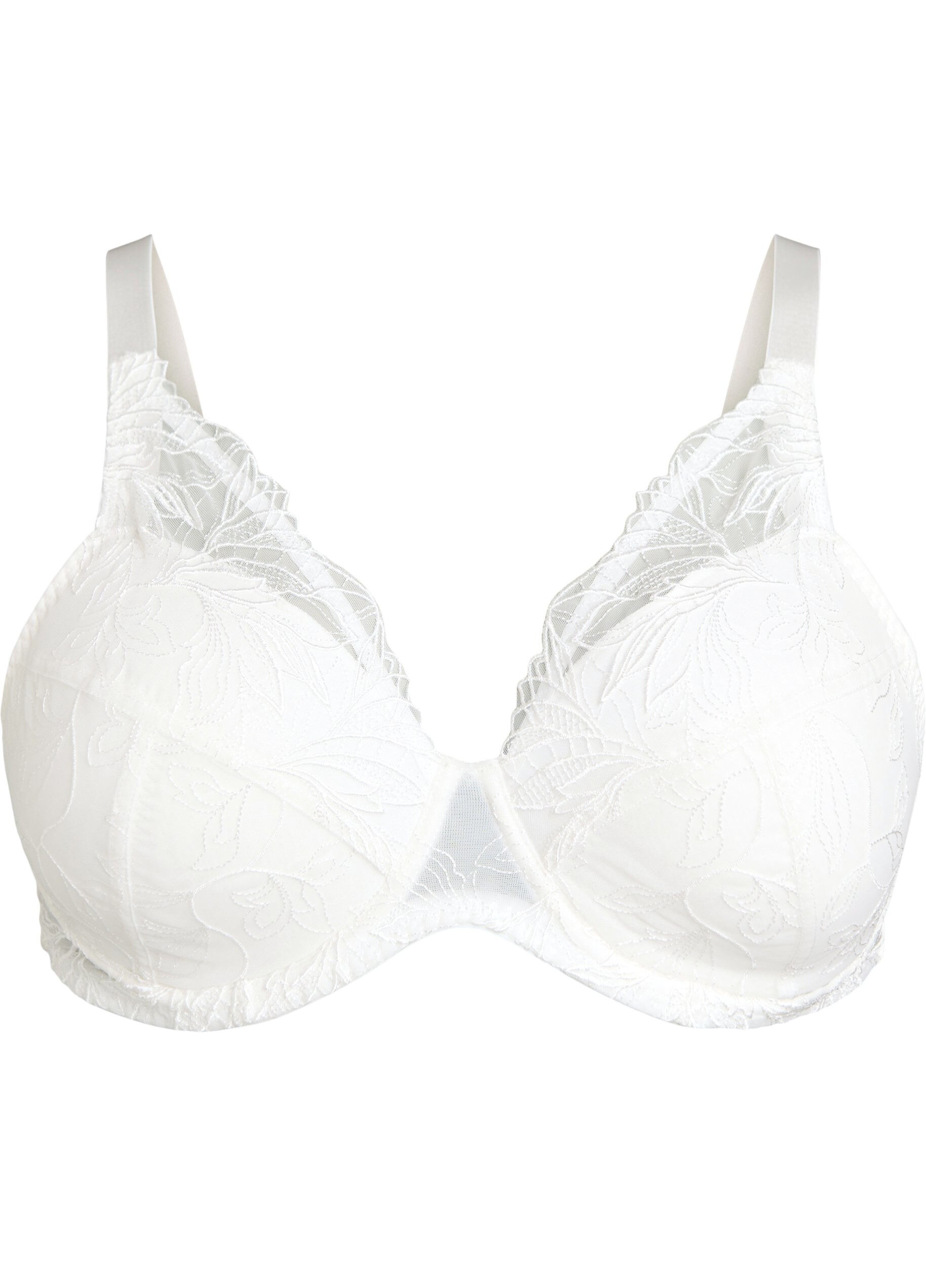 Padded lace bra with underwire