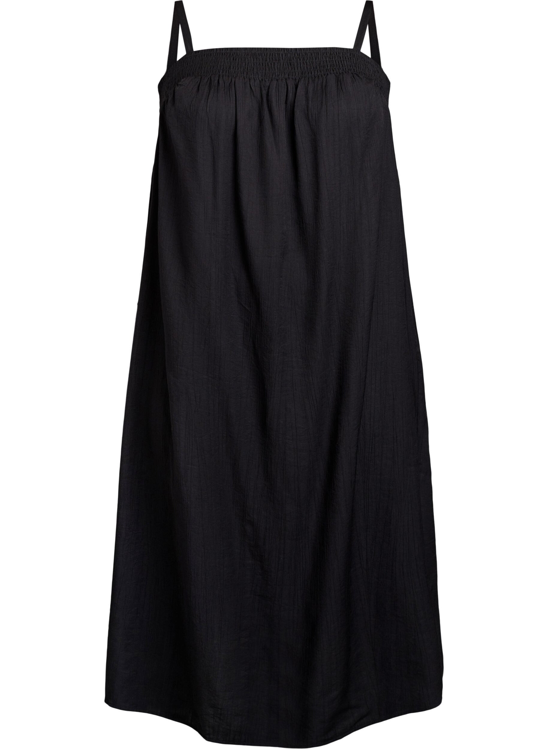 Midi slip dress in viscose