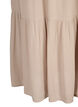 Long skirt with elasticated waist, Beige, Packshot image number 3