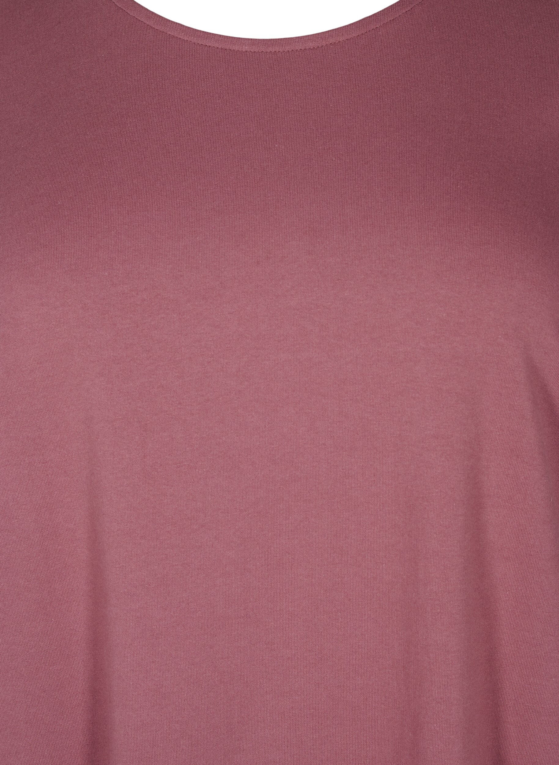 Zizzifashion Balloon dress in cotton with pockets, Rose, Packshot image number 2