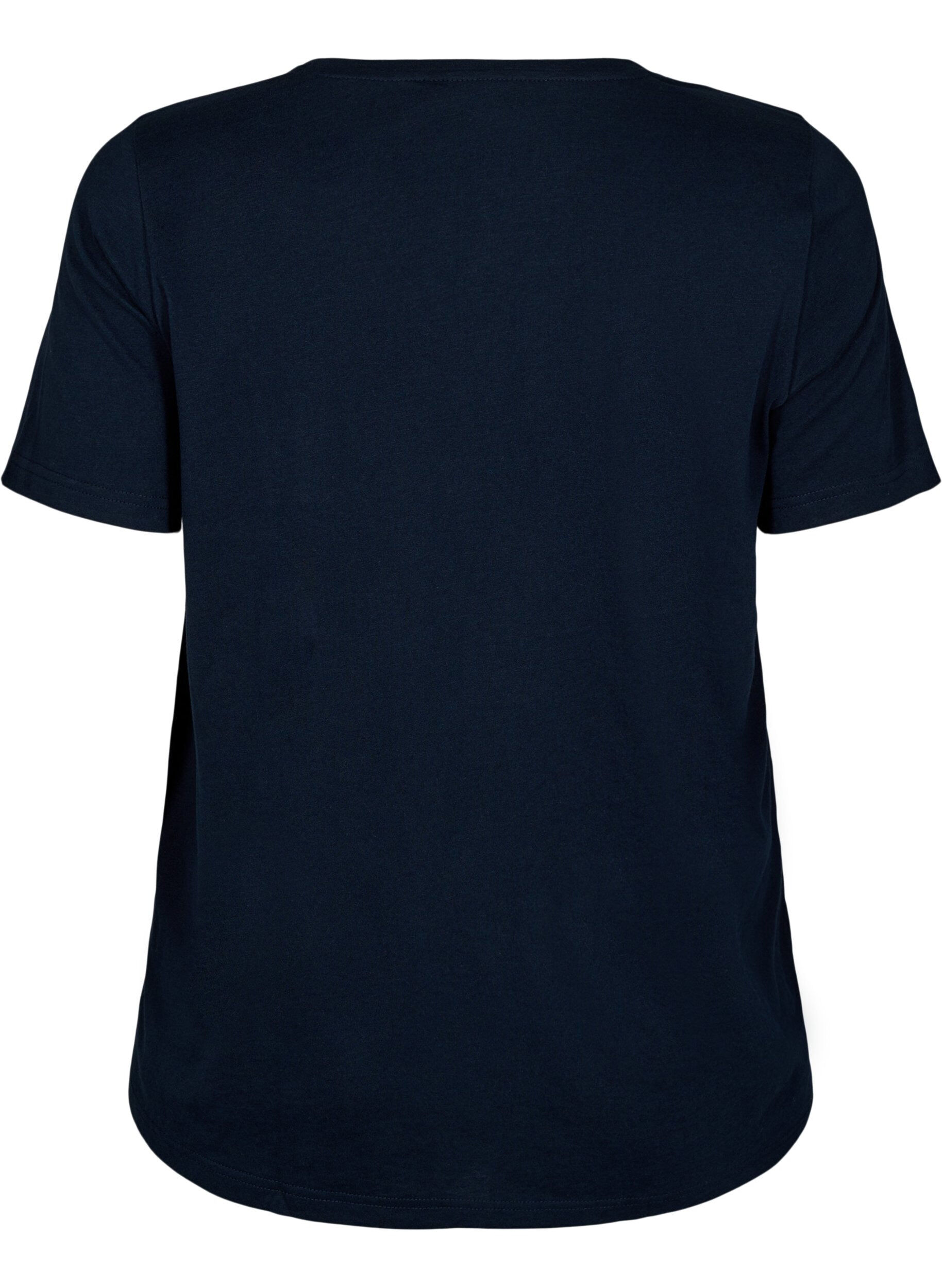 Zizzifashion FLASH - T-shirt with motif, Blue, Packshot image number 1