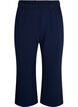 Loose trousers with 7/8 length, Blue, Packshot image number 0