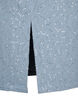 Denim skirt with slit and sequins, Light Blue Denim, Packshot image number 3
