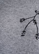 Jumper with pearl embroidery, Grey, Packshot image number 2