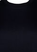 Basic cotton T-shirt with round neck, Black, Packshot image number 2