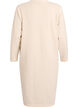 Long, open cardigan with pockets, Beige, Packshot image number 1