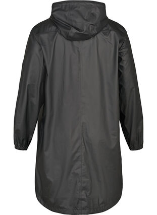 Rain jacket, Black, Packshot image number 1