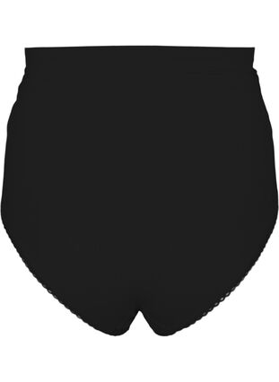 Seamless maternity panties, Black, Packshot image number 1